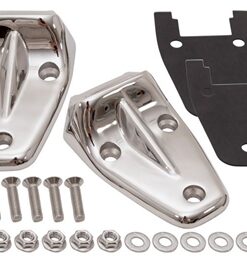Stainless Steel Bonnet Hinge Kit for Defender 83-16