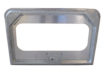 Galvanised Lift up Cat Flap Tailgate Door to Fits Land Rover Series 2 2A 3 & Defender (S) 3 320652 2T 1
