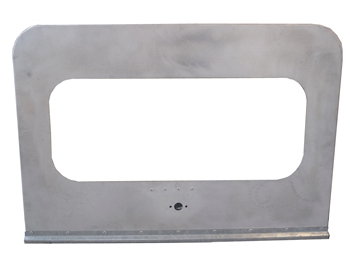 Galvanised Lift up Cat Flap Tailgate Door to Fits Land Rover Series 2 2A 3 & Defender (S) 4 320652 3T 1