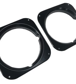 Series 3 Pair Black Headlight Bezels (Will also fit Defender for Retro Look)
