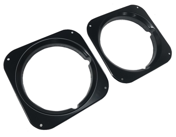Series 3 Pair Black Headlight Bezels (Will also fit Defender for Retro Look) 3 345631x2 2T