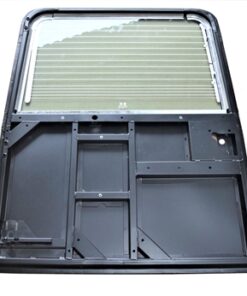 Standard Rear Door to fit Defender - Heated Glazed (Aluminium Skin) Powder Coated