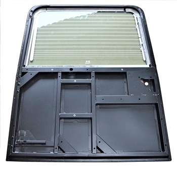 Standard Rear Door to fit Defender - Heated Glazed (Aluminium Skin) Powder Coated 3 ALR6852 SBH 2T