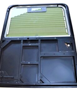 Standard Rear Door to fit Defender - Heated High Level Brake Glazed (Aluminium Skin) Powder Coated