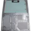 Galvanised Rear Door Heated High Level Brake Glazed to fit Defender