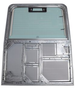Galvanised Rear Door Heated High Level Brake Glazed to fit Defender