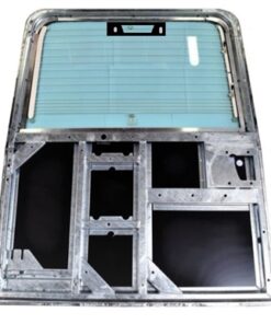 Galvanised Rear Door Heated High Level Brake Glazed to fit Defender