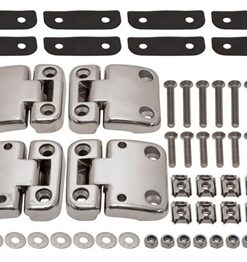Front Door Hinge Kit with Stainless Steel Hinges