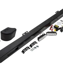 Bumper With Integrated Ring LED Lights For Defender