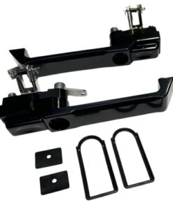 BritBillet 2x Billet Aluminium Front Door Handles for Defender 83-16