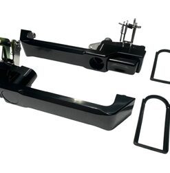 BritBillet 2x Billet Aluminium Front Door Handles for Defender 83-16