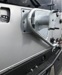 Galvanised Swingaway Spare Wheel Carrier (Made By SP) for Defender 83-16 (S)