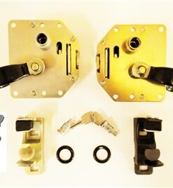 Series Anti Burst Door Conversion Kit Includes Handles Strikers Locks + Free Step Drill