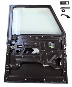 Tdci Puma Def Fully Built up Complete Left Hand Front Door - Steel Skin 05-16