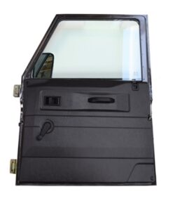 Tdci Puma Def Fully Built Up Complete RH Front Door with Hinges / Wing Mirror Fitted & Door Card Separate
