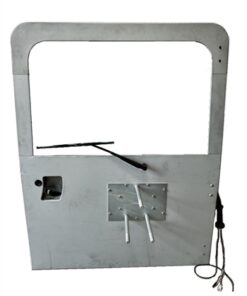 Fully Built Up Galvanised Rear Door Un-Glazed To Spec (Galv Steel Skin)