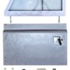 LH Galvanised Series Style Front Door Conversion Kit for Defender (No Capping) (S)