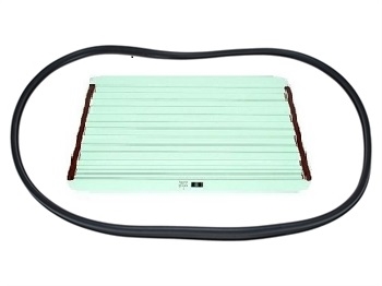 Heated Rear Door Glass for Defender Td5 & Puma 2002-2016 Models & Seal (S) 3 LR031526SEAL 2T