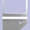 Def 110 2nd Row Door Skin Aluminium Left Hand