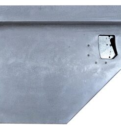Galvanised Left Hand Early 110 Second Row Split Door Bottom for Land Rover Series No Lock Hole SPECIAL ORDER(S)