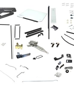 Build up Kit of Parts for RH 2nd Row Push Button Door (S)