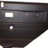 Def Black RH 2nd Row Door Card - Manual Window