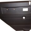 Def LH Black 2nd Row Door Card - Manual Window
