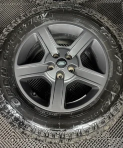 18'' GENUINE LAND ROVER DEFENDER 5 SPOKE 5094 GREY ALLOY WHEELS TYRES ALLOYS 10 57 1cdbe1b1 0af2 482c bba4 df049cfedc34
