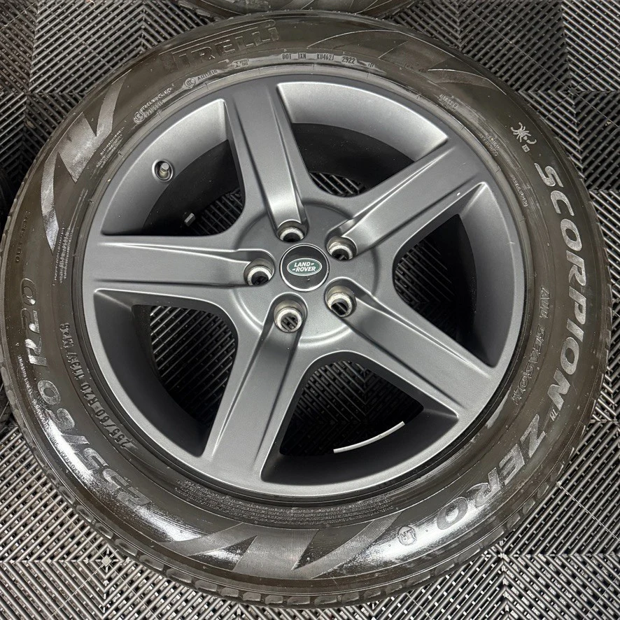 20'' GENUINE LAND ROVER DEFENDER 5 SPOKE 5094 GREY ALLOY WHEELS TYRES ALLOYS 6 57 5ff5bcea 4be9 4307 ac04 ef4a64cabdd7