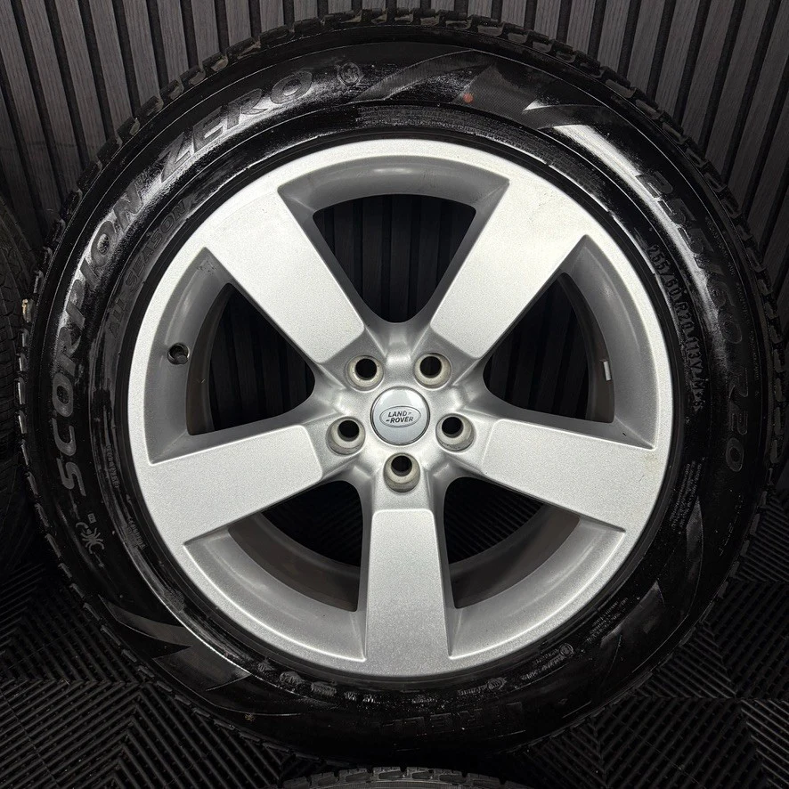 20'' GENUINE LAND ROVER DEFENDER 5 SPOKE SILVER 5098 ALLOY WHEELS TYRES ALLOYS 7 57 831906f7 e5d7 416a b60d ec30503afe8e