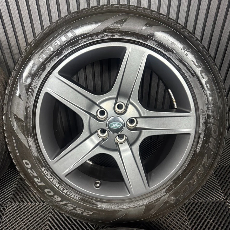 20'' GENUINE LAND ROVER DEFENDER 5 SPOKE 5094 GREY ALLOY WHEELS TYRES ALLOYS 5 57 cf798696 bf5a 40b0 987b d094c7ef9f20