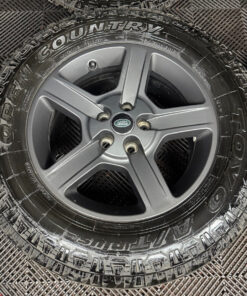 18'' GENUINE LAND ROVER DEFENDER 5 SPOKE 5094 GREY ALLOY WHEELS TYRES ALLOYS 11 57 fd3576f8 5bc7 4d33 8f5a 73704ed5d5d5