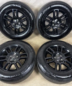 19'' GENUINE LAND ROVER DEFENDER BLACK 6010 ALLOY WHEELS TYRES ALLOYS L8B2-1007-EA