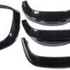 4x OEM Wheel Arches In Black for Defender 1983-2016