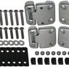Heavy Duty Front Door Hinge Kit & Stainless Steel Bolts for Defender & Series
