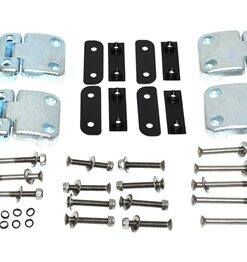 Heavy Duty Second Row Door Hinge Full Kit (SS Bolts)
