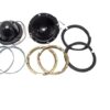 OEM Headlamp Bowl Kit Steel - Pair of Each Items For Land Rover Series