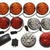 Standard Size 73mm LED Lamp Kit - Coloured - Deluxe 14 Piece