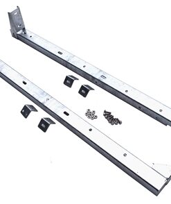 HD 3MM RH & LH GALV SILL CHANNEL RAIL & BRACKET KIT FOR DEFENDER 90 & SERIES 88"