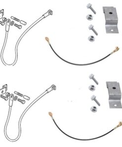 RH & LH Cable Retention Kit for Defender Drop Down Tailgates