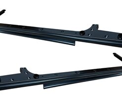 RH & LH Rear Body Tub Cappings One Piece for Defender 90 83-16 (Black E Coated)