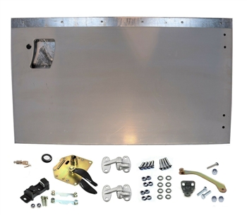 Premium Galvanised Half Rear Door Tailgate Full Kit for Defender & Series (58-16) 3 LR516G KIT 2T 2