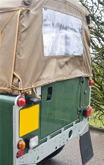 Premium Galvanised Half Rear Door Tailgate Full Kit for Defender & Series (58-16) 7 LR516G KIT 6T 2