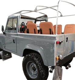 Premium Galvanised Half Rear Door Tailgate Full Kit for Defender & Series (58-16) 15 LR516G KIT 8T 2