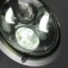 Def Black RHD LED Headlights 7" Pair (E Marked)