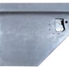 Galvanised Left Hand Early 110 Second Row Split Door Bottom for Land Rover Series Anti Burst with Lock Hole