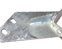 Hi-Cap Galvanised Rear Body Mount LH Front