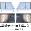 Galvanised ANTI BURST Series 3 Front Door Kit