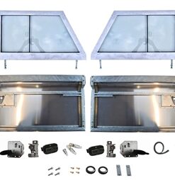 Galvanised ANTI BURST Series 3 Front Door Kit