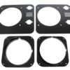 Retro Headlight Bezels & Backing Plates for Defender